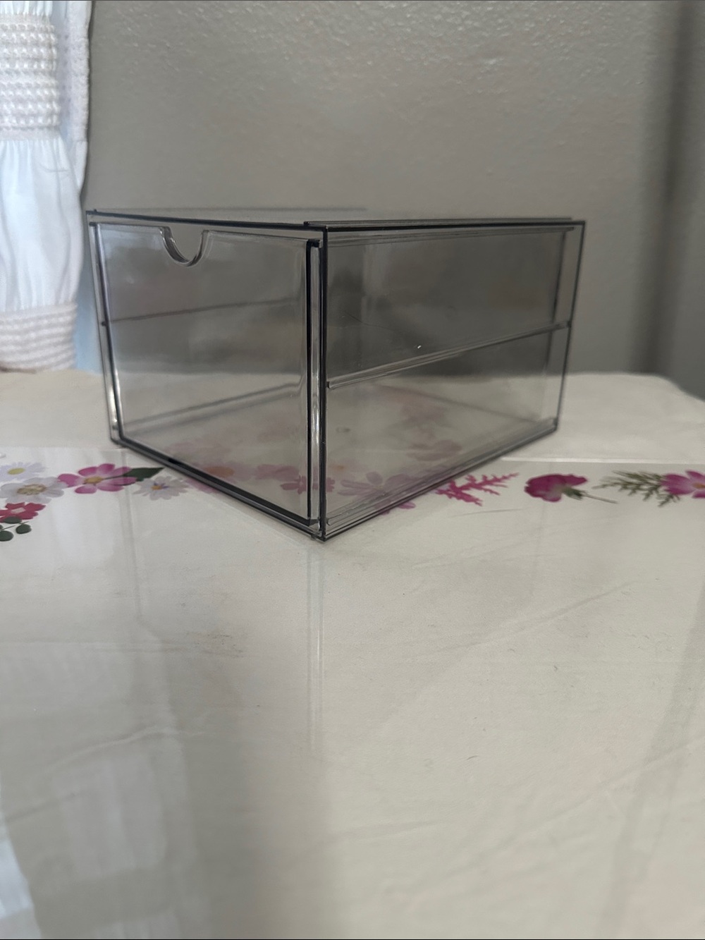 Acrylic drawer for storage. NWOT